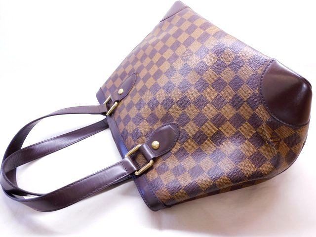 Vuitton - N51205 Hampstead PM Ladies Tote Bag Damier Ebène Brownish Louis