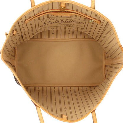 Louis Vuitton Neverfull MM Monogram Tote Bag Monogram Canvas M40156 Brown Women