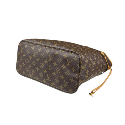 Louis Vuitton Neverfull MM Monogram Tote Bag Monogram Canvas M40156 Brown Women