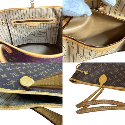 Louis Vuitton Neverfull MM Monogram Tote Bag Monogram Canvas M40156 Brown Women