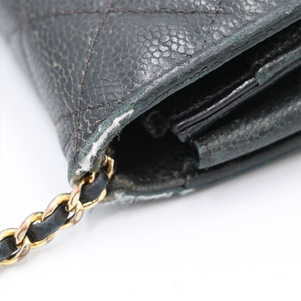 Chanel Matelasse Caviar Skin Chain Shoulder Bag Women 4000001801004304