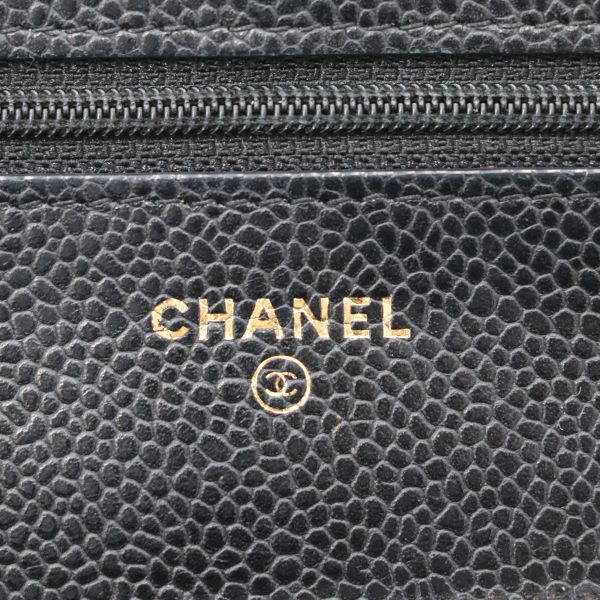 Chanel Matelasse Caviar Skin Chain Shoulder Bag Women 4000001801004304