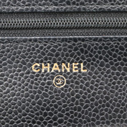 Chanel Matelasse Caviar Skin Chain Shoulder Bag Women 4000001801004304