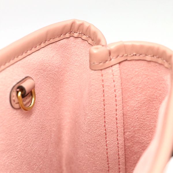 Gucci Pink Leather GG Super Mini 2way Handbag 790133 Ladies 400000180100432