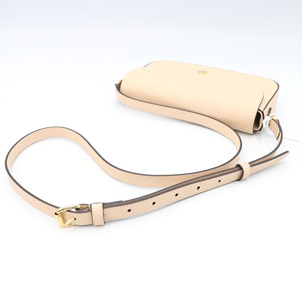 Gucci Beige Leather GG Super Mini Shoulder Bag 772794 Ladies 40000018010043