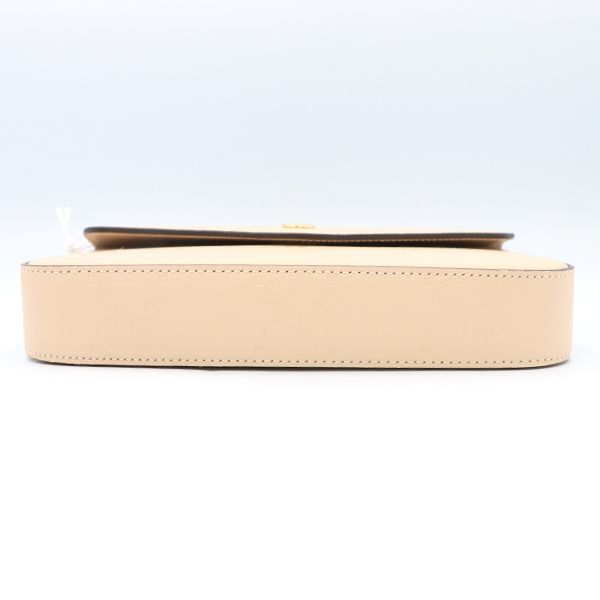 Gucci Beige Leather GG Super Mini Shoulder Bag 772794 Ladies 40000018010043