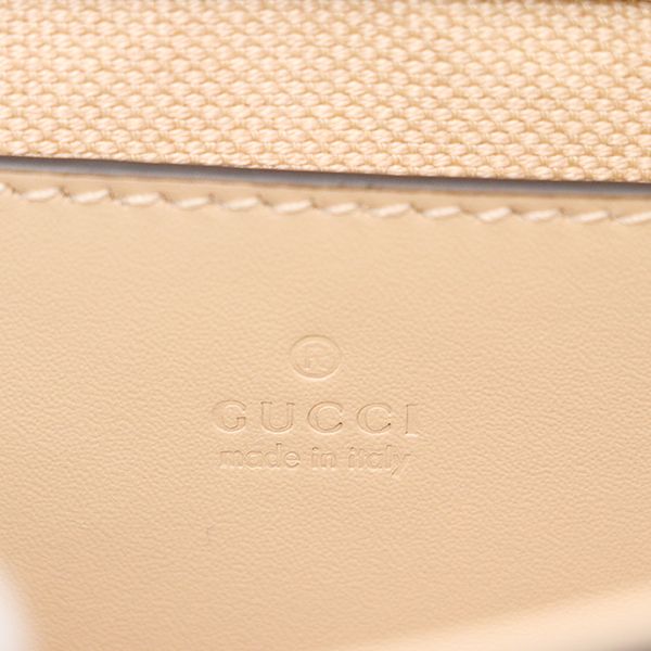 Gucci Beige Leather GG Super Mini Shoulder Bag 772794 Ladies 40000018010043