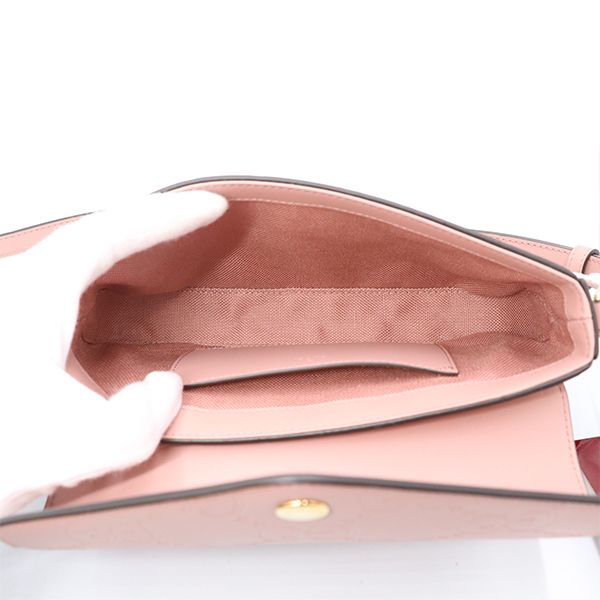 Gucci Pink Leather GG Super Mini Shoulder Bag 772794 Ladies 400000180100432