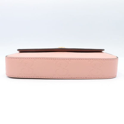 Gucci Pink Leather GG Super Mini Shoulder Bag 772794 Ladies 400000180100432