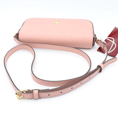 Gucci Pink Leather GG Super Mini Shoulder Bag 772794 Ladies 400000180100432