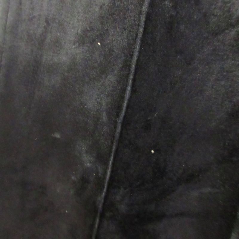 Chanel Vintage VIP Limited Edition Sideline Velour Track Pants Easy Pants Black