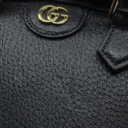 Gucci Diana Mini Tote Bag 2WAY Handbag Shoulder Bag Bamboo Leather 715775 Black