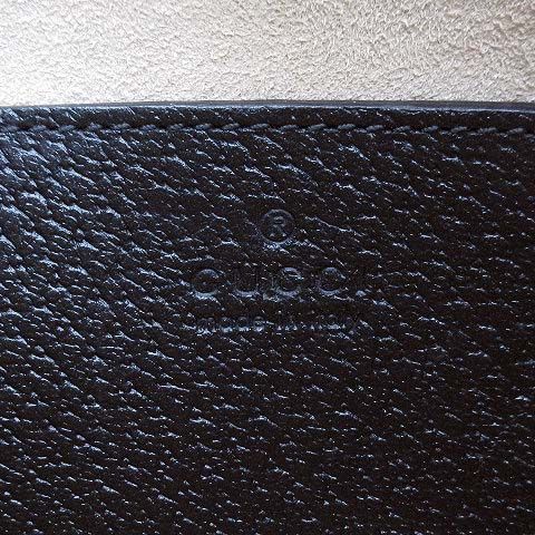 Gucci Diana Mini Tote Bag 2WAY Handbag Shoulder Bag Bamboo Leather 715775 Black