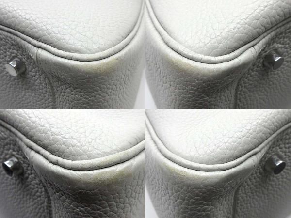 Hermes Lindy 34 Verso Shoulder Bag Handbag Shoulder Taurillon Clemence Pearl