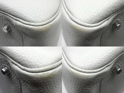 Hermes Lindy 34 Verso Shoulder Bag Handbag Shoulder Taurillon Clemence Pearl