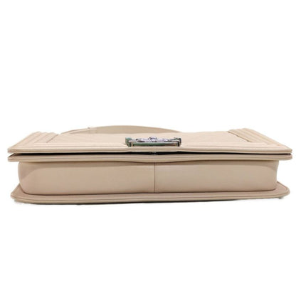 Chanel Boy Chanel V-stitched Chain Shoulder Bag / Pink / Next-day Delivery