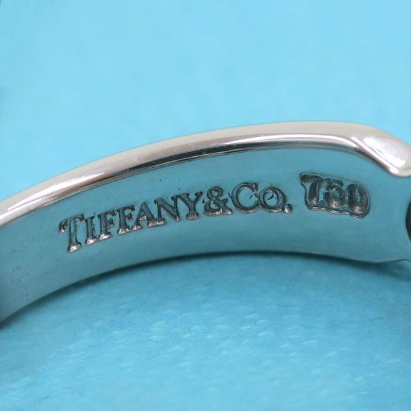 Tiffany & Co Double Rubbing Heart Diamond Ring #9