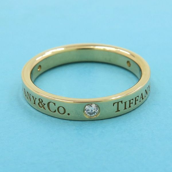 Tiffany & Co Flat Bang Links / 3mm (0.12in) / Diamond 3p#10