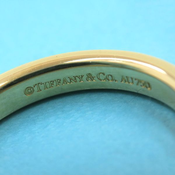 Tiffany & Co Flat Bang Links / 3mm (0.12in) / Diamond 3p#10