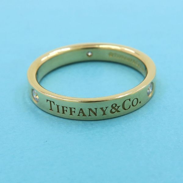 Tiffany & Co Flat Bang Links / 3mm (0.12in) / Diamond 3p#10