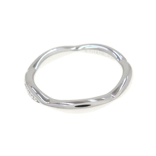 Chanel Camellia Collection Ring /half Eternity #47 (size Near #7)