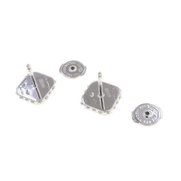 Louis Vuitton Petite Bergamise Diamond Earrings [grade