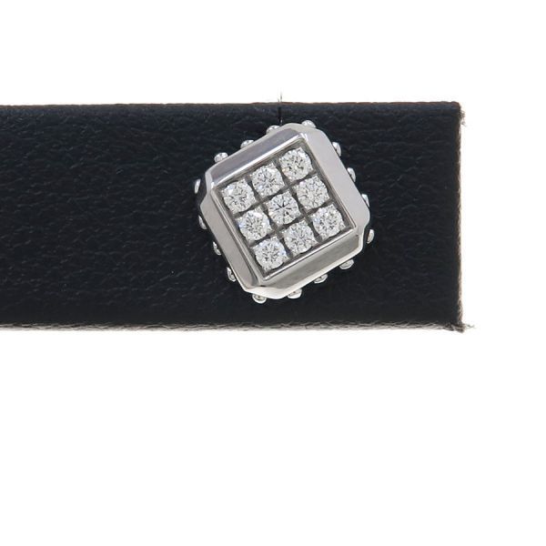 Louis Vuitton Petite Bergamise Diamond Earrings [grade