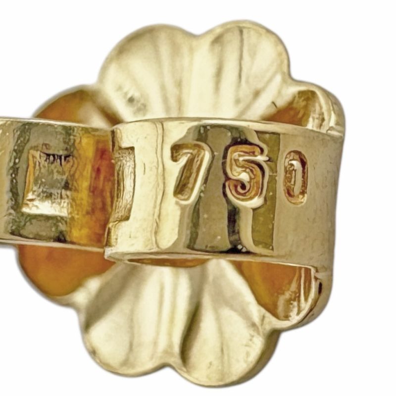 Tiffany & Co Metro Heart Earrings 18k Gold 18k Yellow Gold Ladies Tiffany & Co