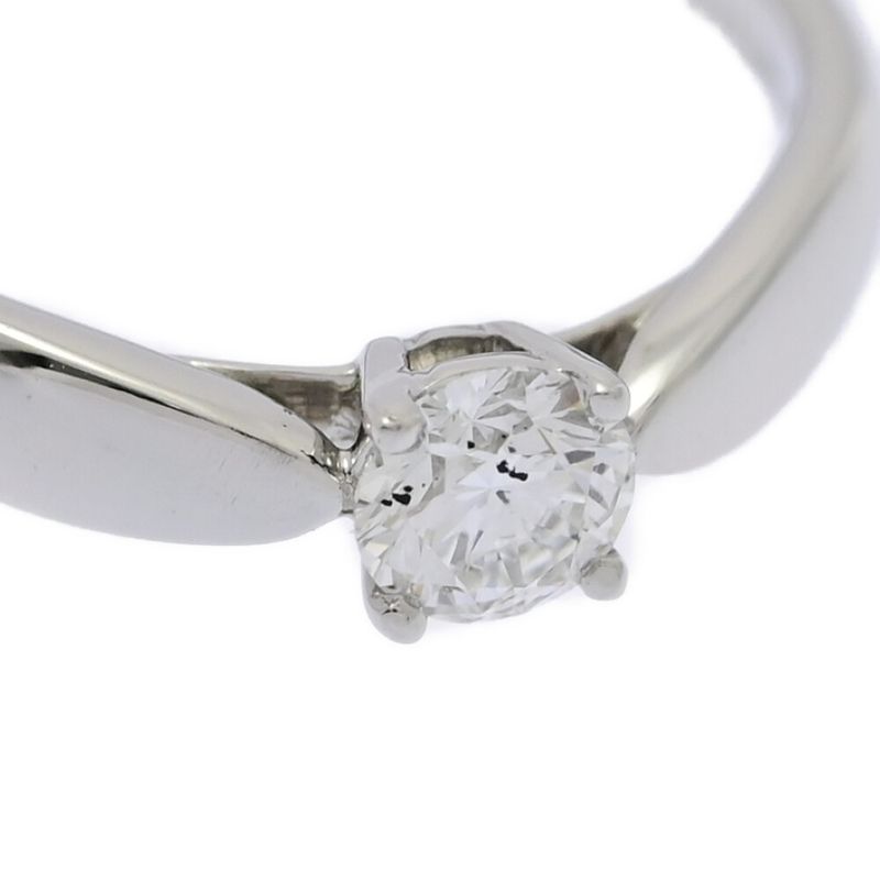 0.28ct/tiffany & Co Tiffany & Co Harmony 1P Diamond Ring And Ring/pt950-3.5g/8/#