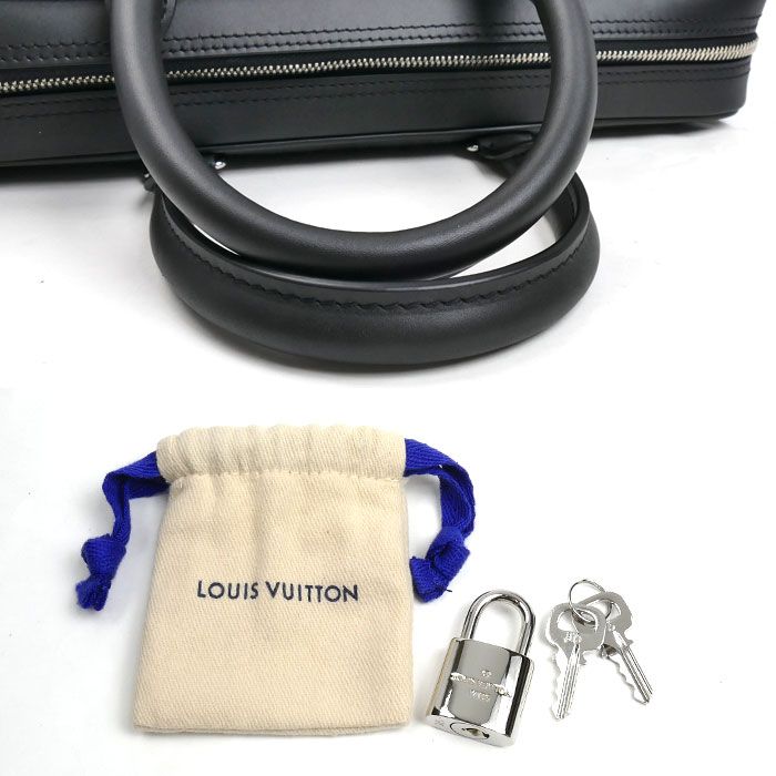 Louis Vuitton PDV Business Bag Damier Infini Black N40444 IC Chip Men's Used