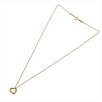 Tiffany & Co Tiffany & Co Open Heart Necklace 18K Pink Gold 3.0g Pink Gold