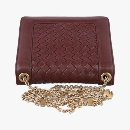 Bottega Veneta Intrecciato Wine Red Lambskin 911004 9g00002519g017 101 00101883a