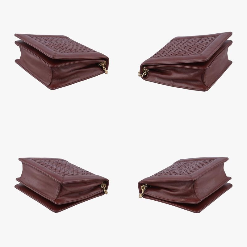 Bottega Veneta Intrecciato Wine Red Lambskin 911004 9g00002519g017 101 00101883a