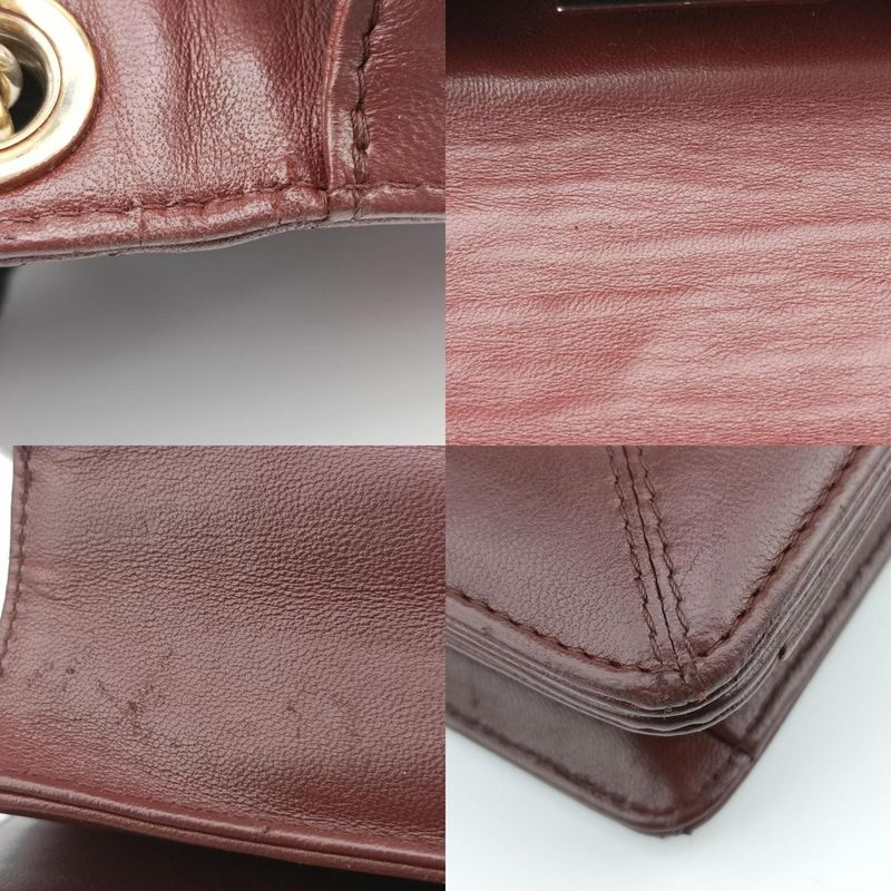 Bottega Veneta Intrecciato Wine Red Lambskin 911004 9g00002519g017 101 00101883a