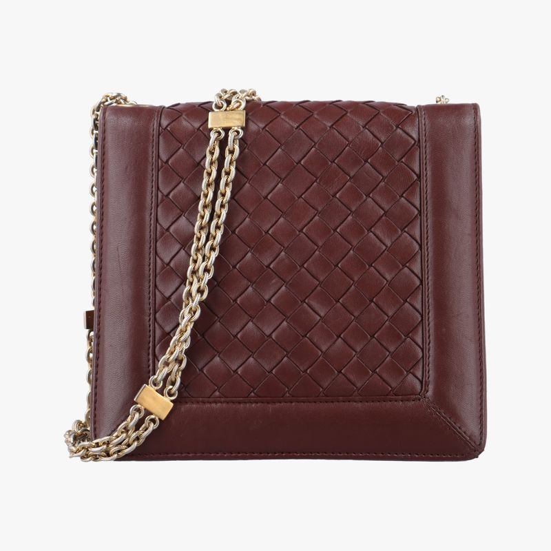 Bottega Veneta Intrecciato Wine Red Lambskin 911004 9g00002519g017 101 00101883a