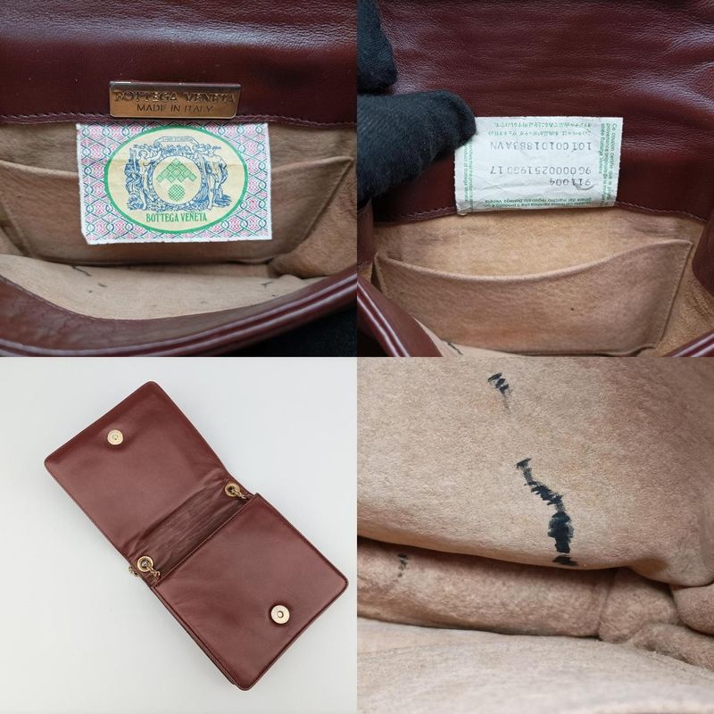 Bottega Veneta Intrecciato Wine Red Lambskin 911004 9g00002519g017 101 00101883a