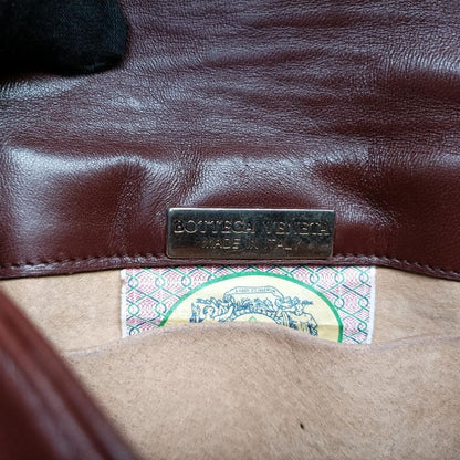 Bottega Veneta Intrecciato Wine Red Lambskin 911004 9g00002519g017 101 00101883a