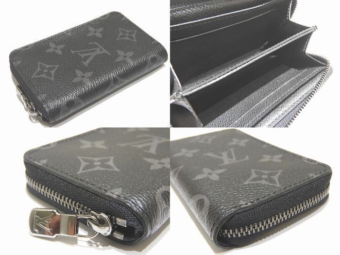 Vuitton Zippy Coin Purse Monogram Eclipse M81662 Coin Case Men's Wallet Mini