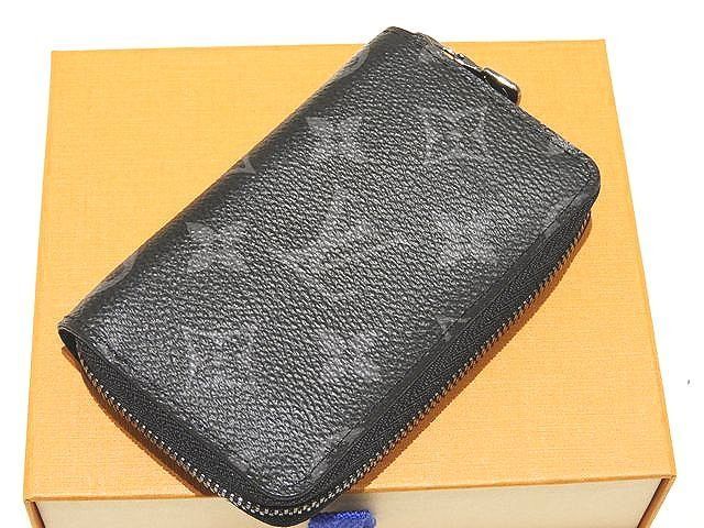 Vuitton Zippy Coin Purse Monogram Eclipse M81662 Coin Case Men's Wallet Mini