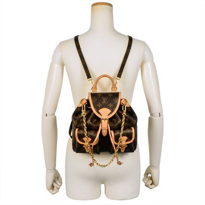 Louis Vuitton Excursion PM Backpack Monogram Canvas M46932 Brown Goldhardware