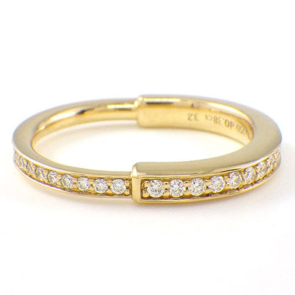 Tiffany & Co Tiffany & Co Ring Lock 72343816 Full Pavé Diamonds Total 0.38ct