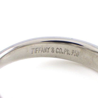 Tiffany & Co Tiffany & Co Ring Open Heart with Diamonds Pt950 Size 10.5
