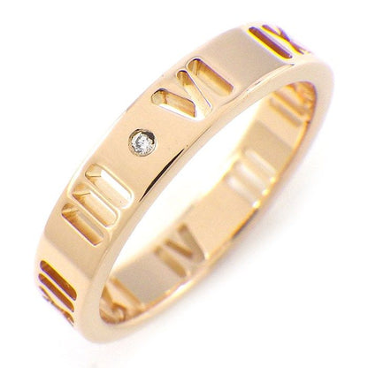 Tiffany & Co Tiffany & Co Ring Atlas Earrings de Narrow 4 Point Diamond 18k