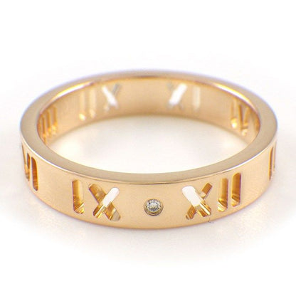 Tiffany & Co Tiffany & Co Ring Atlas Earrings de Narrow 4 Point Diamond 18k