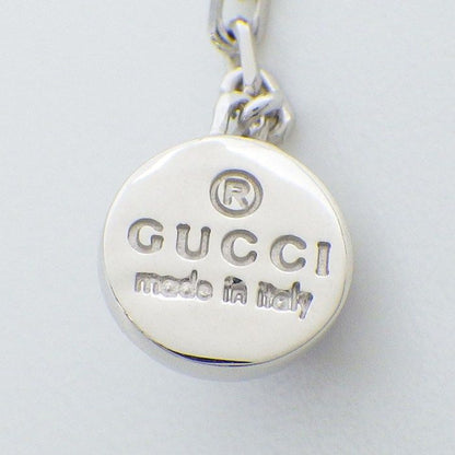 Gucci Earrings Swing Drop 4 Point Amethyst 18k White Gold