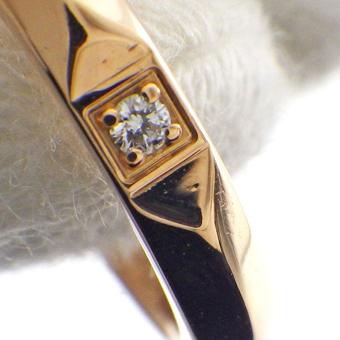 Tiffany & Co Tiffany & Co Ring True Band 67134176 5 Point Diamonds Total 0.05ct