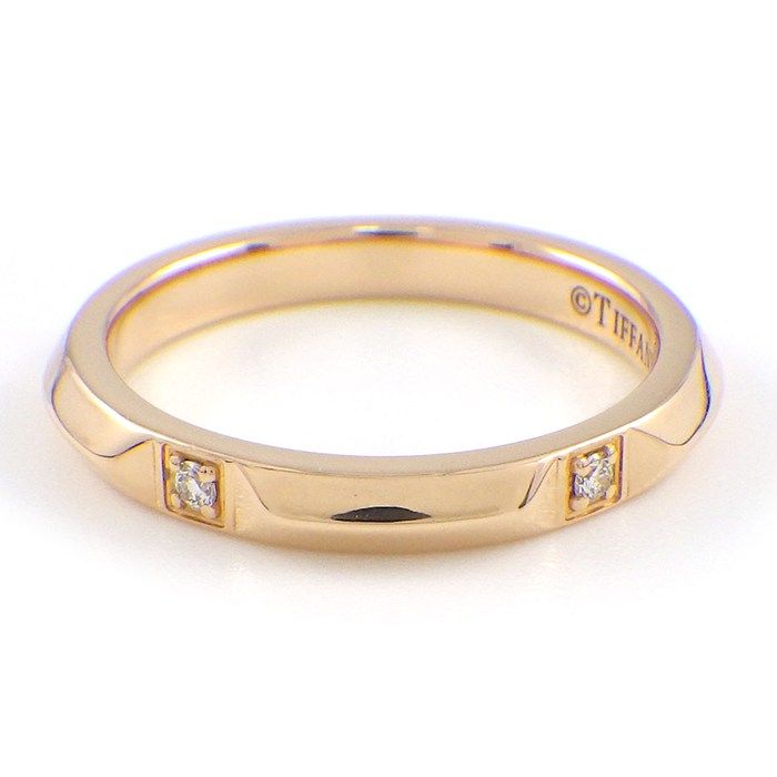 Tiffany & Co Tiffany & Co Ring True Band 67134176 5 Point Diamonds Total 0.05ct