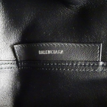 Balenciaga Bag Women's Brand Tote Leather Navy Cabas S Black Handbag Stylish