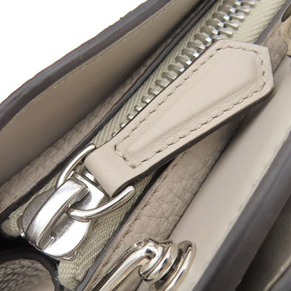 Fendi 2way Bag Peekaboo Iseeu Medium Leather Gray Silver Hardware Iseeu Handbag