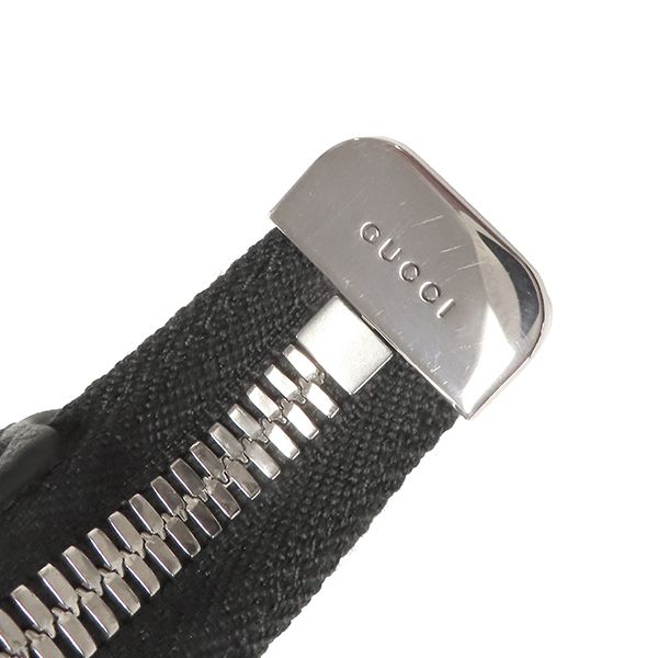 Gucci Shoulder Bag Jumbo GG Messenger Bag Leather Jumbo Ggleather Black Silver